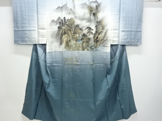 JAPANESE KIMONO / ANTIQUE MENS JUBAN / SILK / PEOPLE IN THE PAST